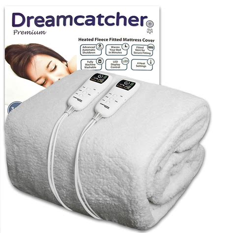  · Dreamland 168 Organic Cotton Heated <strong>Electric</strong> Mattress Protector, White. . Electric blanket double